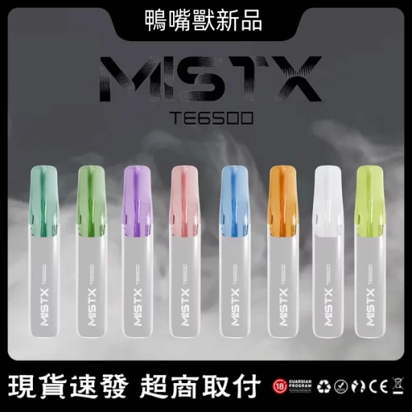 鴨嘴獸電子煙 MIST TE6500口 鴨嘴獸拋棄式一次性電子煙